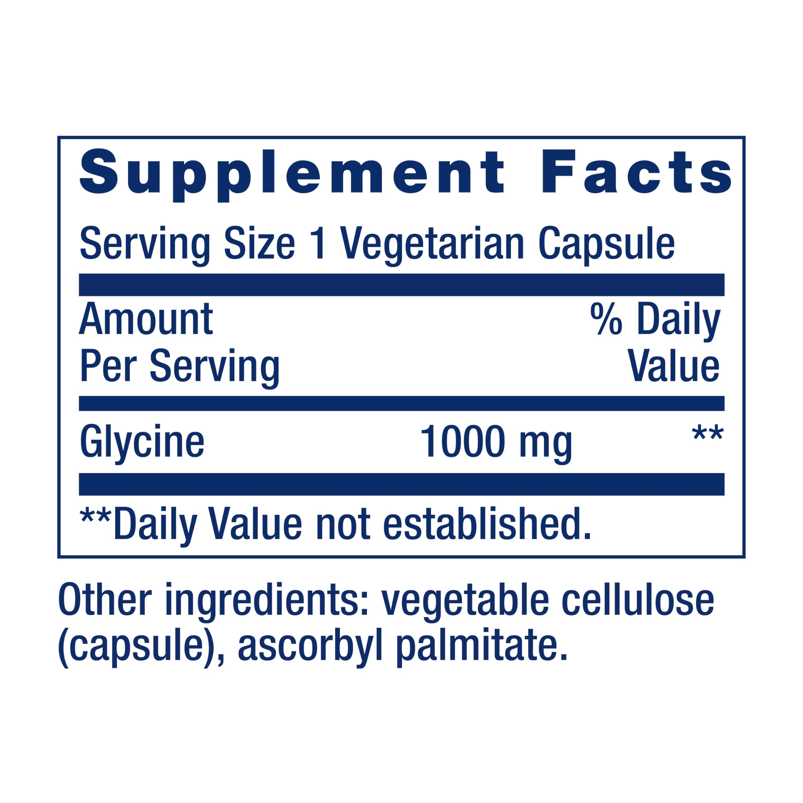 Foto 4 pulgar | Suplemento Life Extension Glycine 1000 Mg 100 Cápsulas - Venta Internacional.