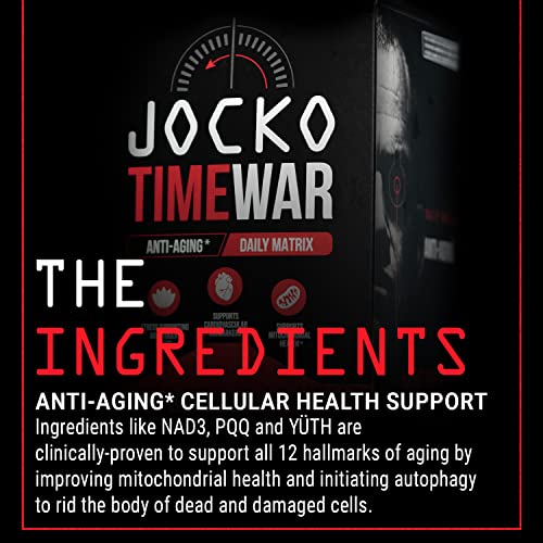 Foto 4 pulgar | Suplemento Multivitamínico Jocko Fuel Timewar Para Un Envejecimiento Saludable - Venta Internacional.
