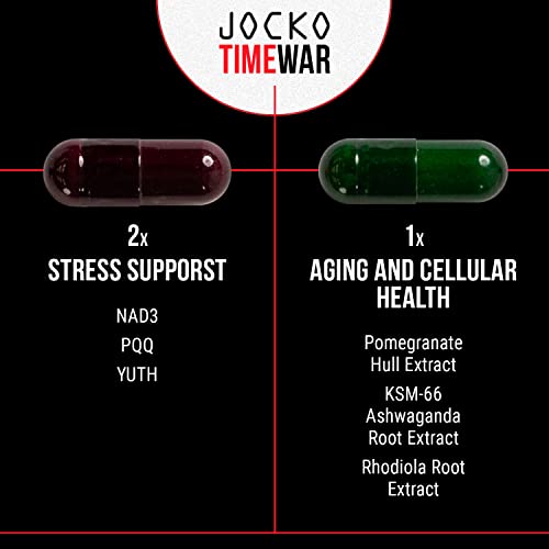 Foto 6 pulgar | Suplemento Multivitamínico Jocko Fuel Timewar Para Un Envejecimiento Saludable - Venta Internacional.
