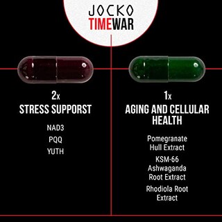 Foto 5 | Suplemento Multivitamínico Jocko Fuel Timewar Para Un Envejecimiento Saludable - Venta Internacional.