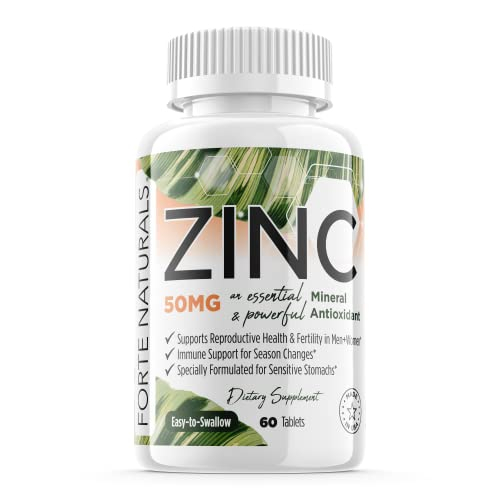 Foto 2 pulgar | Suplementos De Zinc Forte Naturals 50 Mg Para Estómagos Sensibles - Venta Internacional.