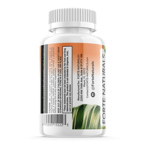 Foto 5 pulgar | Suplementos De Zinc Forte Naturals 50 Mg Para Estómagos Sensibles - Venta Internacional.