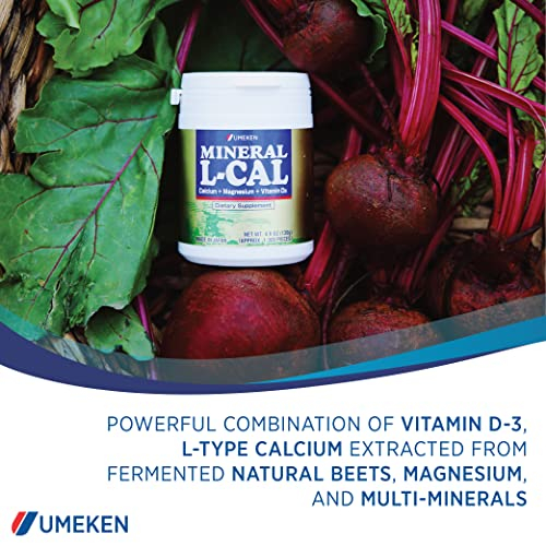 Foto 3 pulgar | Suplemento Umeken Mineral L-cal Con Magnesio Y Vitamina D3 - Venta Internacional.