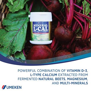 Foto 2 | Suplemento Umeken Mineral L-cal Con Magnesio Y Vitamina D3 - Venta Internacional.