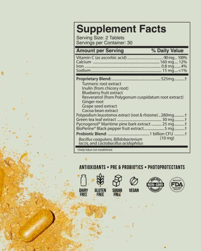 Foto 6 pulgar | Complementa El Poder Antioxidante De Las Vitaminas Age Defense De Inner Glow - Venta Internacional.
