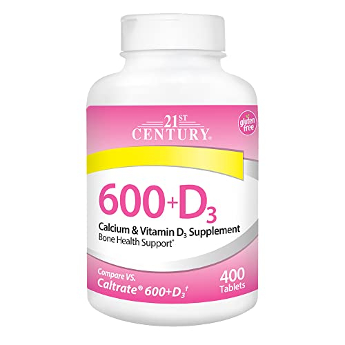 Foto 2 pulgar | Suplemento 21st Century Calcium Plus D 600 Mg 400 Comprimidos - Venta Internacional.