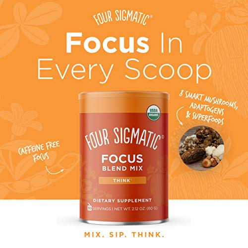Foto 2 | Suplemento Four Sigmatic Focus Blend, 8 Superalimentos, 30 Porciones - Venta Internacional.