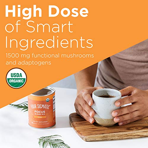 Foto 5 pulgar | Suplemento Four Sigmatic Focus Blend, 8 Superalimentos, 30 Porciones - Venta Internacional.
