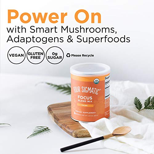 Foto 6 pulgar | Suplemento Four Sigmatic Focus Blend, 8 Superalimentos, 30 Porciones - Venta Internacional.
