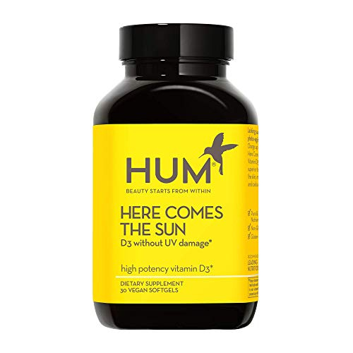 Suplemento Hum Here Comes The Sun Vitamina D3 30 Cápsulas Blandas - Venta Internacional.