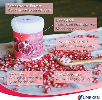 Foto 5 | Suplemento Umeken Con Extracto De Granada Zakuro Balls, 360 Unidades - Venta Internacional.
