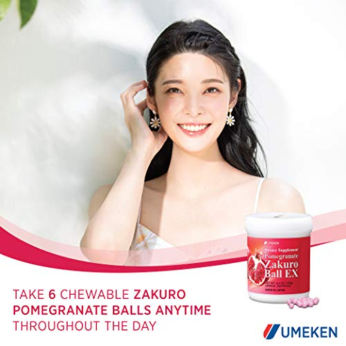 Foto 8 pulgar | Suplemento Umeken Con Extracto De Granada Zakuro Balls, 360 Unidades - Venta Internacional.