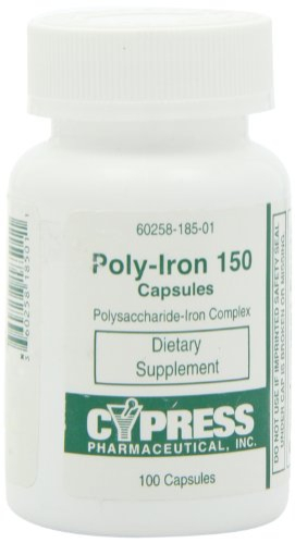 Foto 2 pulgar | Suplemento Dietético, Cápsulas De Polihierro, 150 Mg, 100 Cápsulas - Venta Internacional.