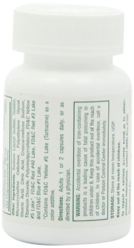 Foto 4 | Suplemento Dietético, Cápsulas De Polihierro, 150 Mg, 100 Cápsulas - Venta Internacional.