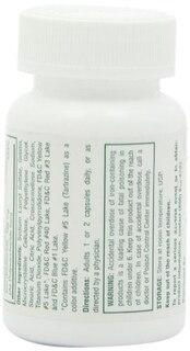 Foto 4 | Suplemento Dietético, Cápsulas De Polihierro, 150 Mg, 100 Cápsulas - Venta Internacional.
