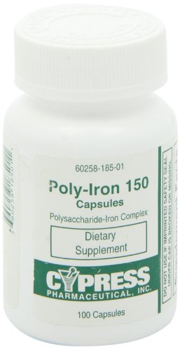 Foto 8 pulgar | Suplemento Dietético, Cápsulas De Polihierro, 150 Mg, 100 Cápsulas - Venta Internacional.