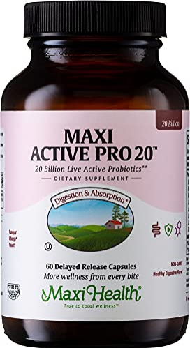 Foto 1 | Suplemento De Probióticos Intestinales Maxi Health Active Pro-20 6 - Venta Internacional.