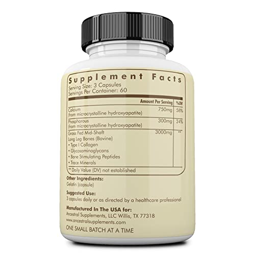 Foto 3 pulgar | Suplemento: Suplementos Ancestrales, Carne De Res Alimentada Con Pasto Y Hueso  - Venta Internacional.