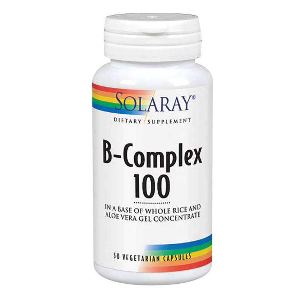 Suplemento Solaray B-complex 100 250 Cápsulas (paquete De 2) - Venta Internacional.