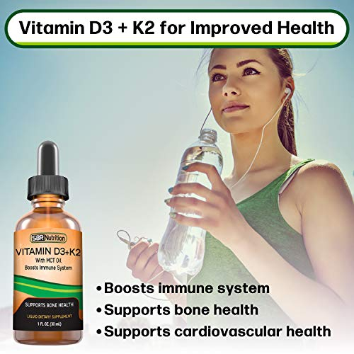 Foto 6 pulgar | Suplemento Líquido De Vitamina D3 + K2 De Sbr Nutrition, 30 Ml - Venta Internacional.