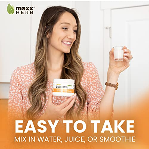 Foto 4 | Suplemento Maxx Herb Calcium Akg Pure Powder 100 G - Venta Internacional.
