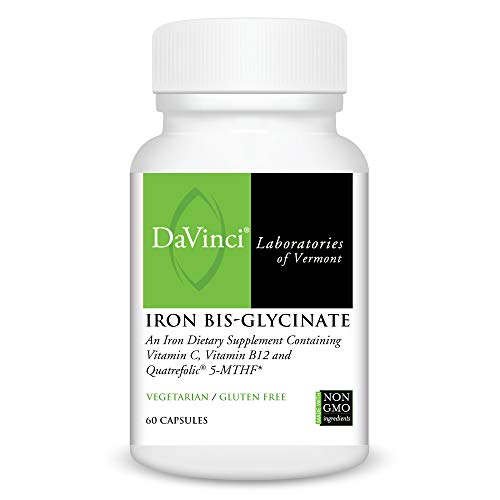 Foto 1 | Suplemento De Hierro Davinci Labs Bisglicinato De Hierro 60 Cápsulas - Venta Internacional.