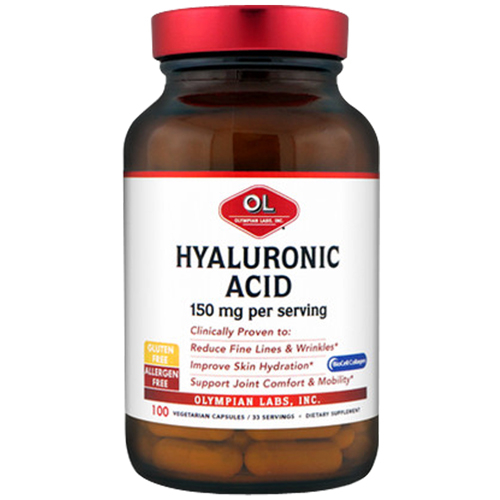 Suplemento De Ácido Hialurónico De Olympian Labs, 100 Cápsulas (paquete De 2) - Venta Internacional.