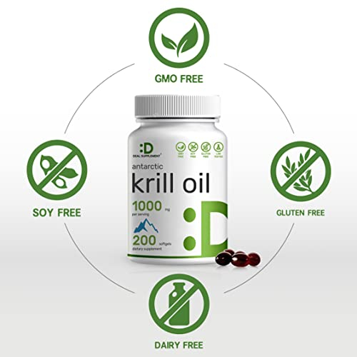 Foto 4 pulgar | Suplemento Eagleshine Vitamins De Aceite De Krill Antártico, 1000 Mg - Venta Internacional.
