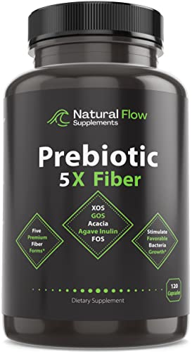Foto 1 | Suplemento De Fibra Prebiótica Natural Flow 5 En 1 120 Cápsulas - Venta Internacional.