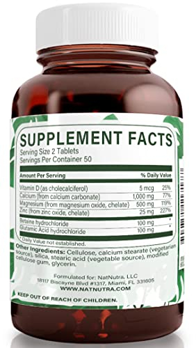 Foto 3 pulgar | Suplemento Natural Nutra Calcium Magnesio Zinc +vitamina D3 - Venta Internacional.