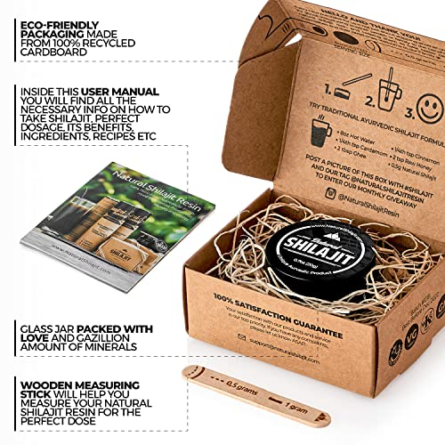 Foto 3 pulgar | Suplemento De Resina Natural De Shilajit, 20 G, Con Ácido Fúlvico Y Minero - Venta Internacional.