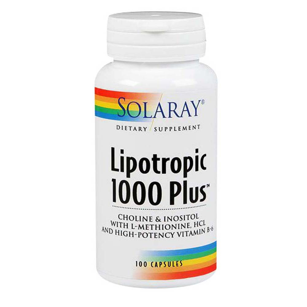 Foto 2 pulgar | Suplemento Solaray Lipotropic 1000 Plus 100 Cápsulas (paquete De 4) - Venta Internacional.