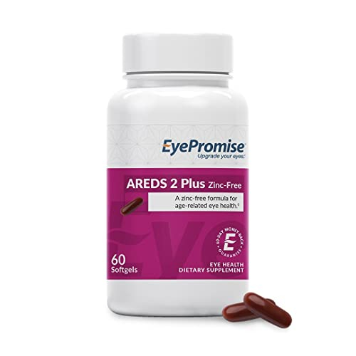 Foto 2 pulgar | Cápsula De Gelatina Blanda Sin Zinc Supplement Eyepromise Areds 2 Plus - Venta Internacional.