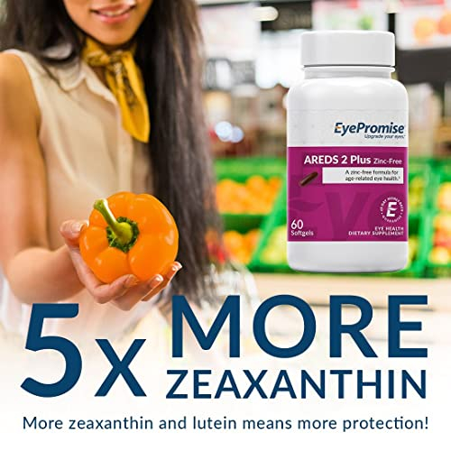 Foto 6 pulgar | Cápsula De Gelatina Blanda Sin Zinc Supplement Eyepromise Areds 2 Plus - Venta Internacional.