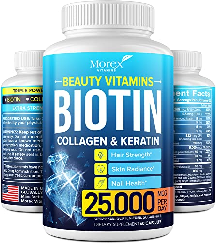Foto 1 | Complementa Las Cápsulas De Biotina, Queratina Y Colágeno Orionpharma - Venta Internacional.