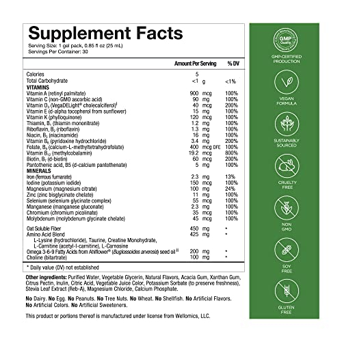 Foto 3 pulgar | Suplemento Multivitamínico Healthycell Vegan Essentials, Paquete De 30 - Venta Internacional.