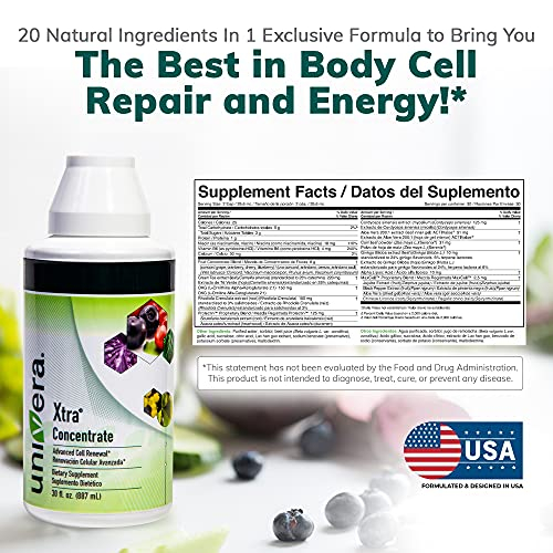 Foto 3 pulgar | Suplemento Univera Xtra Concentrate Vital Energy, Botella De 900 Ml - Venta Internacional.