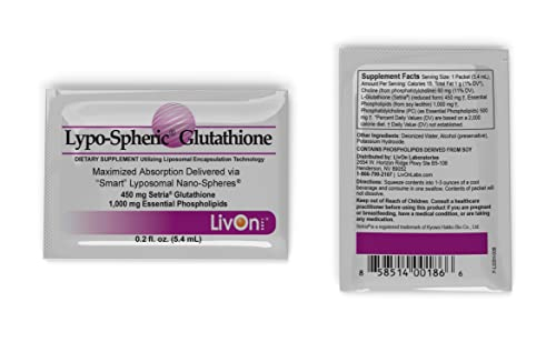 Foto 3 pulgar | Suplemento de Glutatión Lipoesférico de Livon Laboratories 450 mg - Venta Internacional