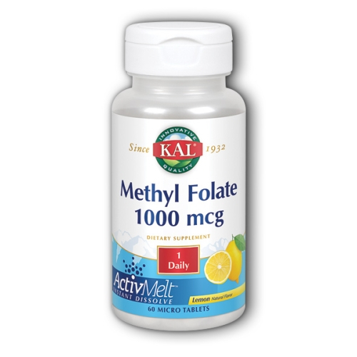 Suplemento De Folato De Metilo Kal 60 Tabletas - Venta Internacional.
