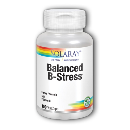Foto 1 | Suplemento Solaray Balanced B-stress 100 Cápsulas (paquete De 2) - Venta Internacional.