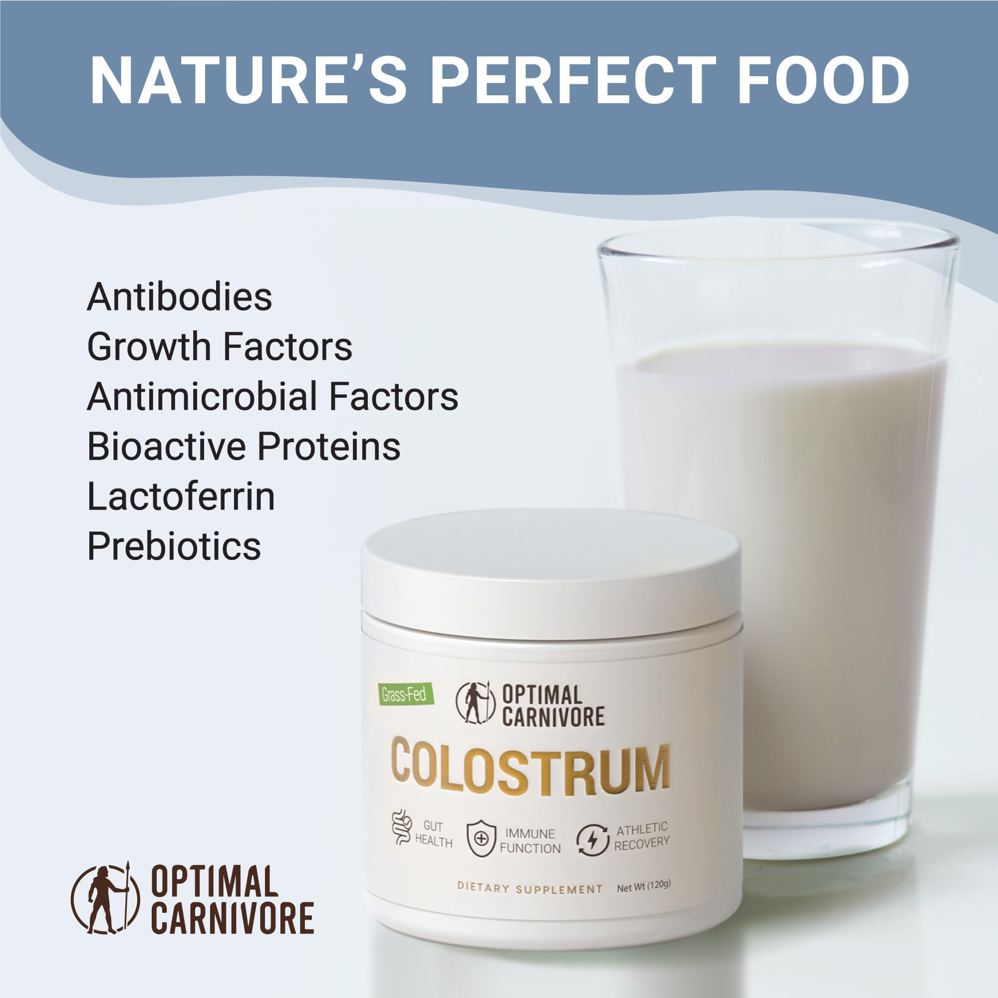 Foto 6 pulgar | Polvo De Calostro Optimal Carnívore Grass Feed 120 G - Venta Internacional.