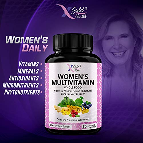 Foto 2 | Suplemento X Gold Health Vegan Women's Daily, 50 O Más De 90 Cápsulas - Venta Internacional.