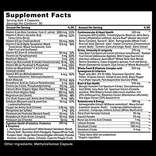 Foto 3 pulgar | Suplemento Multivitamínico Primitive Scientific Whole Food Para Hombres - Venta Internacional.