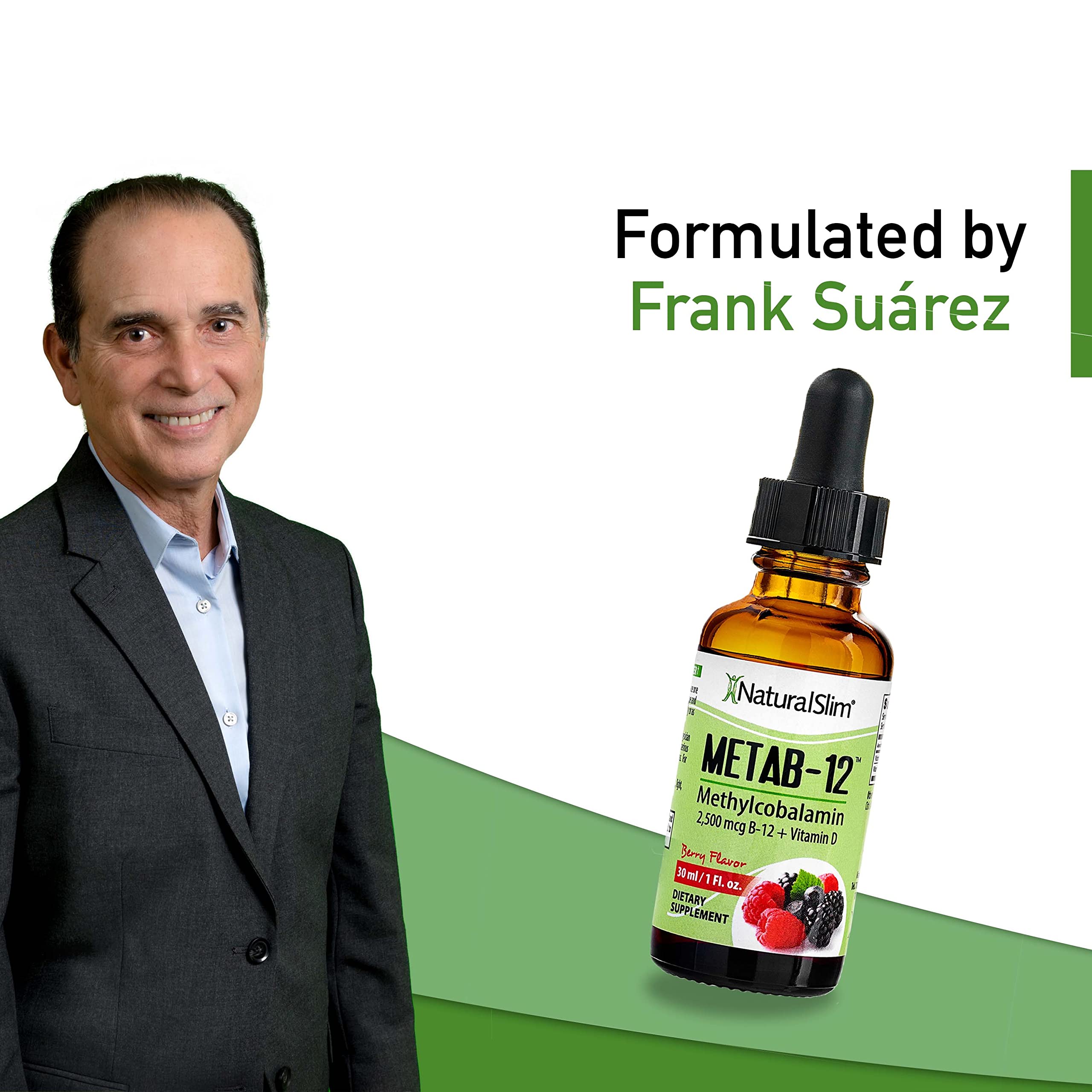 Foto 7 pulgar | Suplemento De Vitamina B12 Líquida Naturalslim Metab-12 2500 Mcg - Venta Internacional.