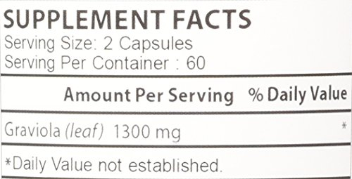 Foto 7 pulgar | Suplemento Biotech Nutritions Graviola 100% Pura 1300 Mg 120  - Venta Internacional.