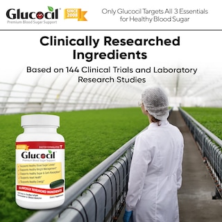 Foto 6 | Suplemento Glucocil Premium Sugar Sugar Support 180 Cápsulas Blandas - Venta Internacional.