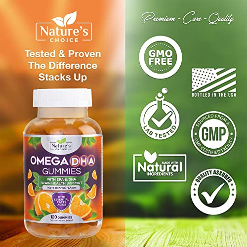 Foto 4 pulgar | Suplemento De Gomitas De Aceite De Pescado Omega 3 De Nature's Choice, 120 Unidades - Venta Internacional.