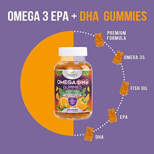 Foto 4 | Suplemento De Gomitas De Aceite De Pescado Omega 3 De Nature's Choice, 120 Unidades - Venta Internacional.