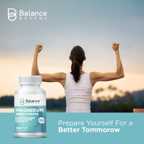 Foto 7 | Suplemento De Bisglicinato De Magnesio Balancebreens 200 Mg 120 Ca - Venta Internacional.