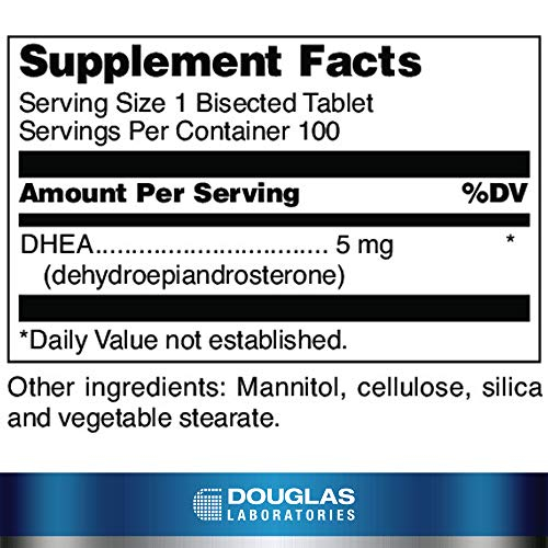 Foto 3 pulgar | Suplemento Dhea De Douglas Laboratories, 5 Mg, 100 Comprimidos - Venta Internacional.